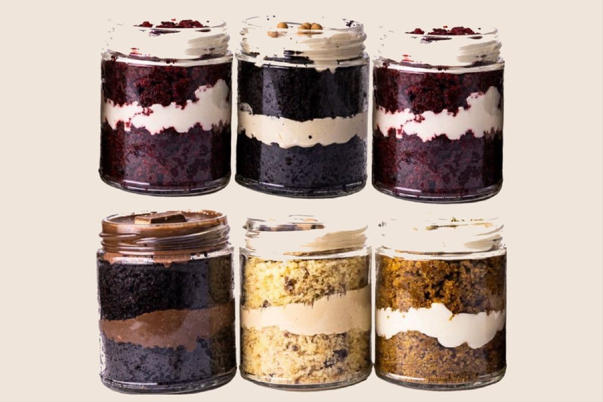Cake Jar (3 packs) (9oz Cake Jar)