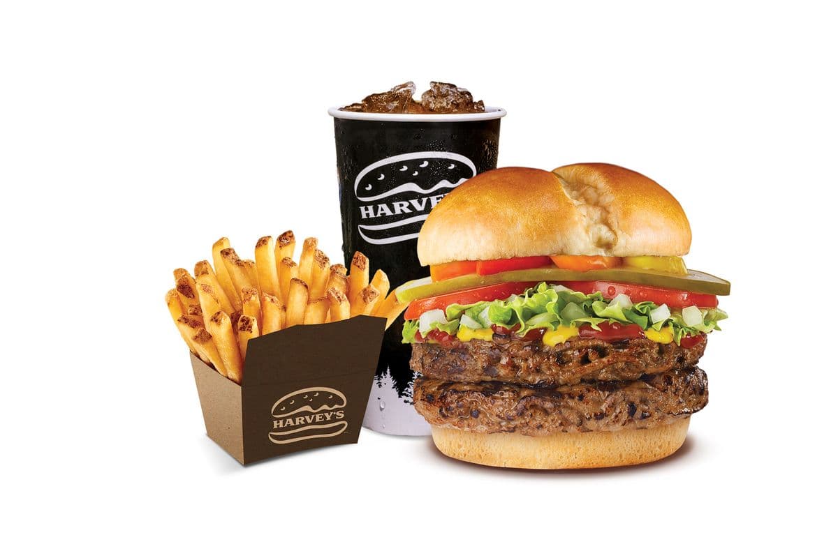 Double Angus Burger Combo