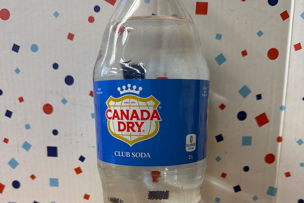 Canada Dry Club Soda 2Lt