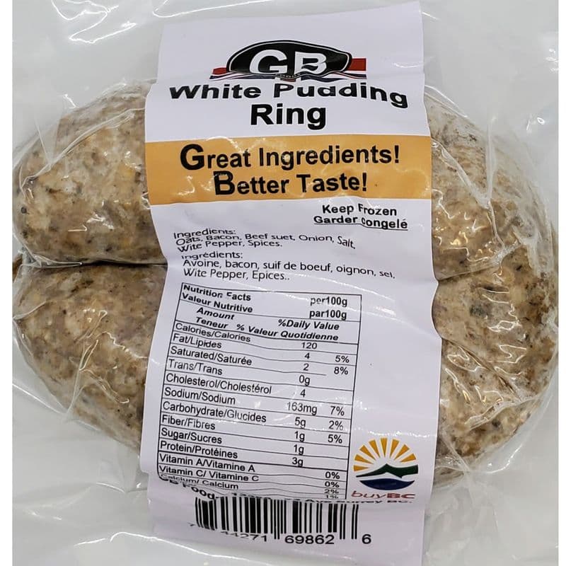 GB Foods - White Pudding Ring