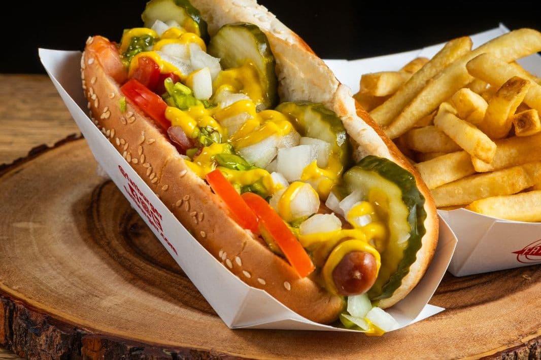 Chicago Style Hotdog Meal