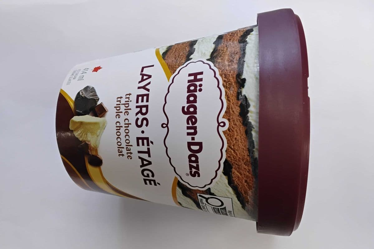 Haagen Dazs triple chocolate (414 ml)