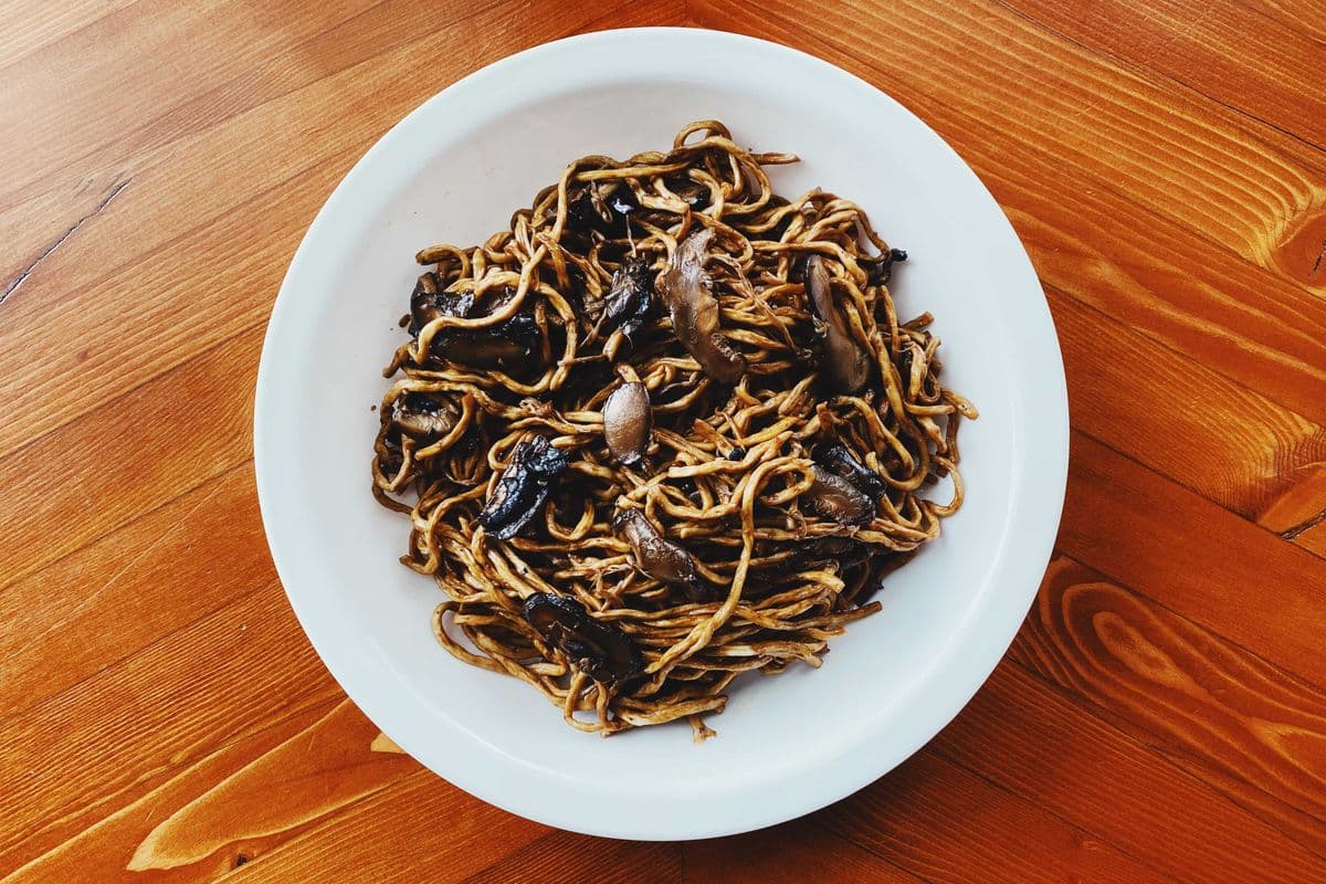 Mushroom Noodles