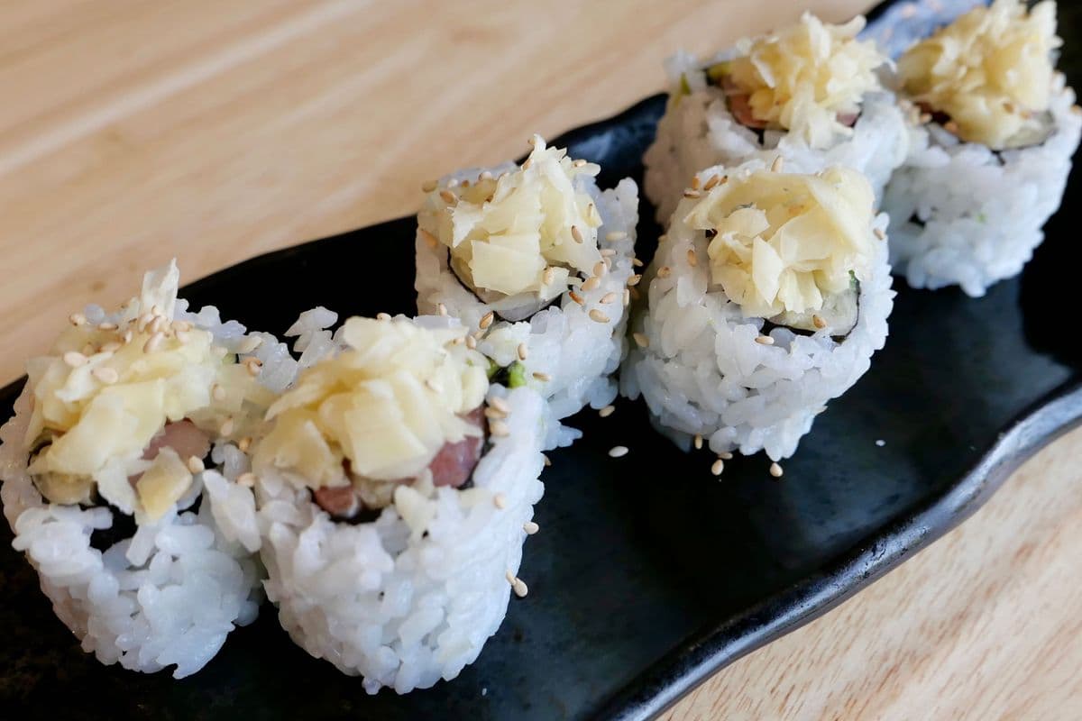Ginger and Hamachi Roll