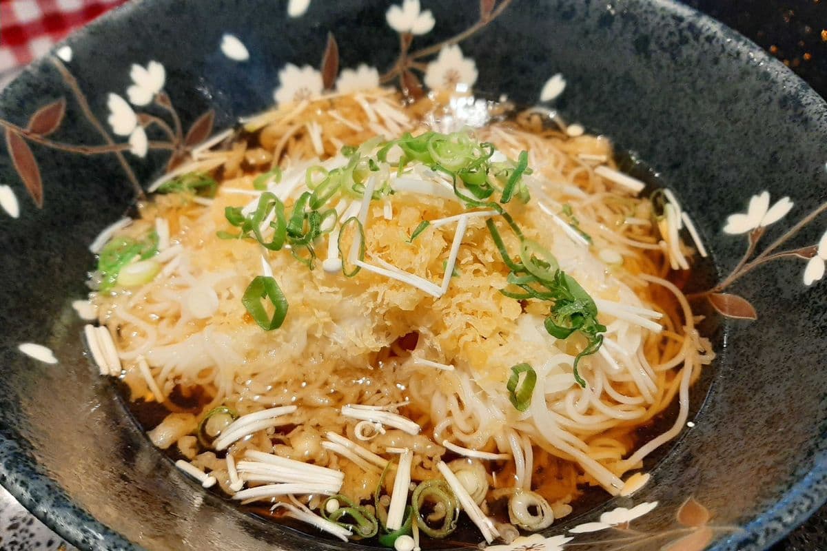 Crunch Somen Soup
