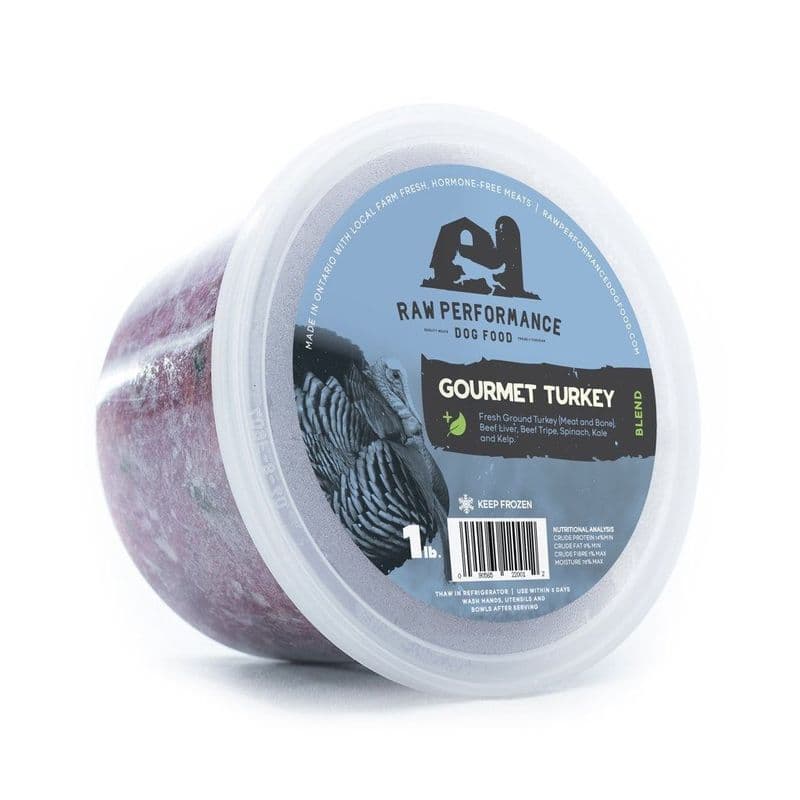 Raw Performance – Gourmet Turkey Blend with 5% Vegetables