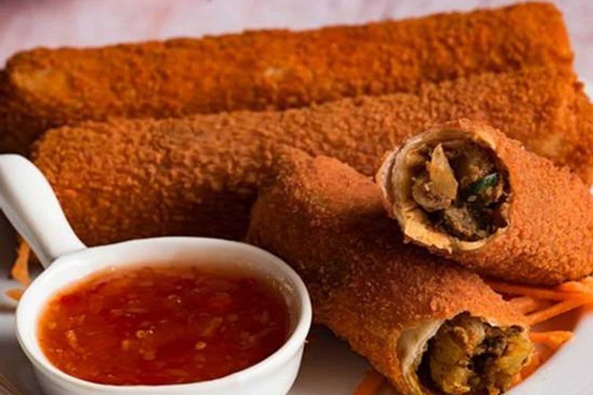 Spicy Mutton Rolls