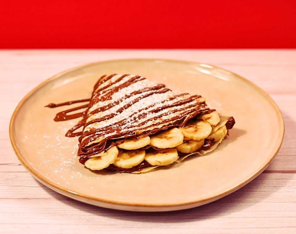 Banana Nutella Twist