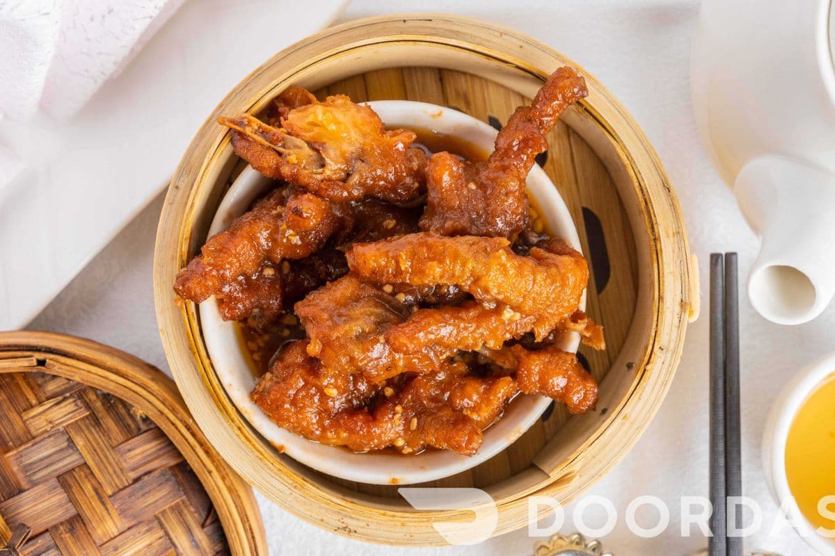 D11. Steamed Chicken Feet with Special Sauce