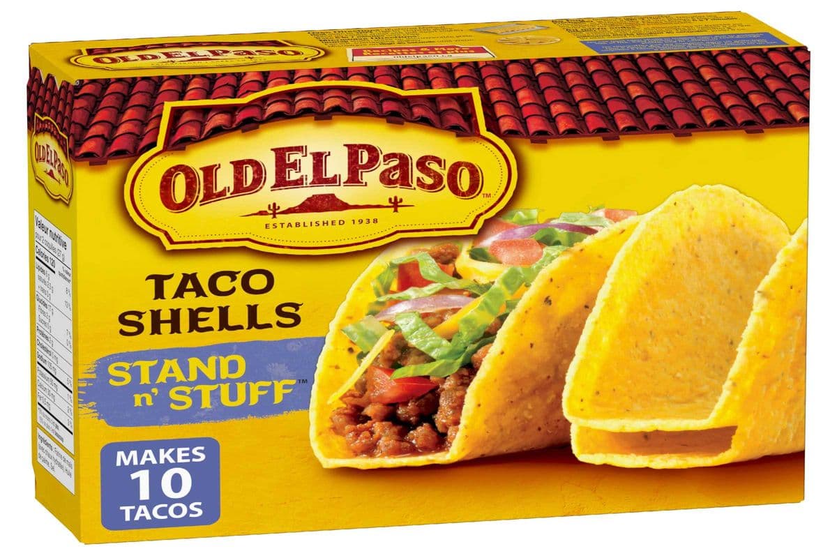 Old El Paso Gluten-Free Stand n' Stuff Taco Shells (133g)