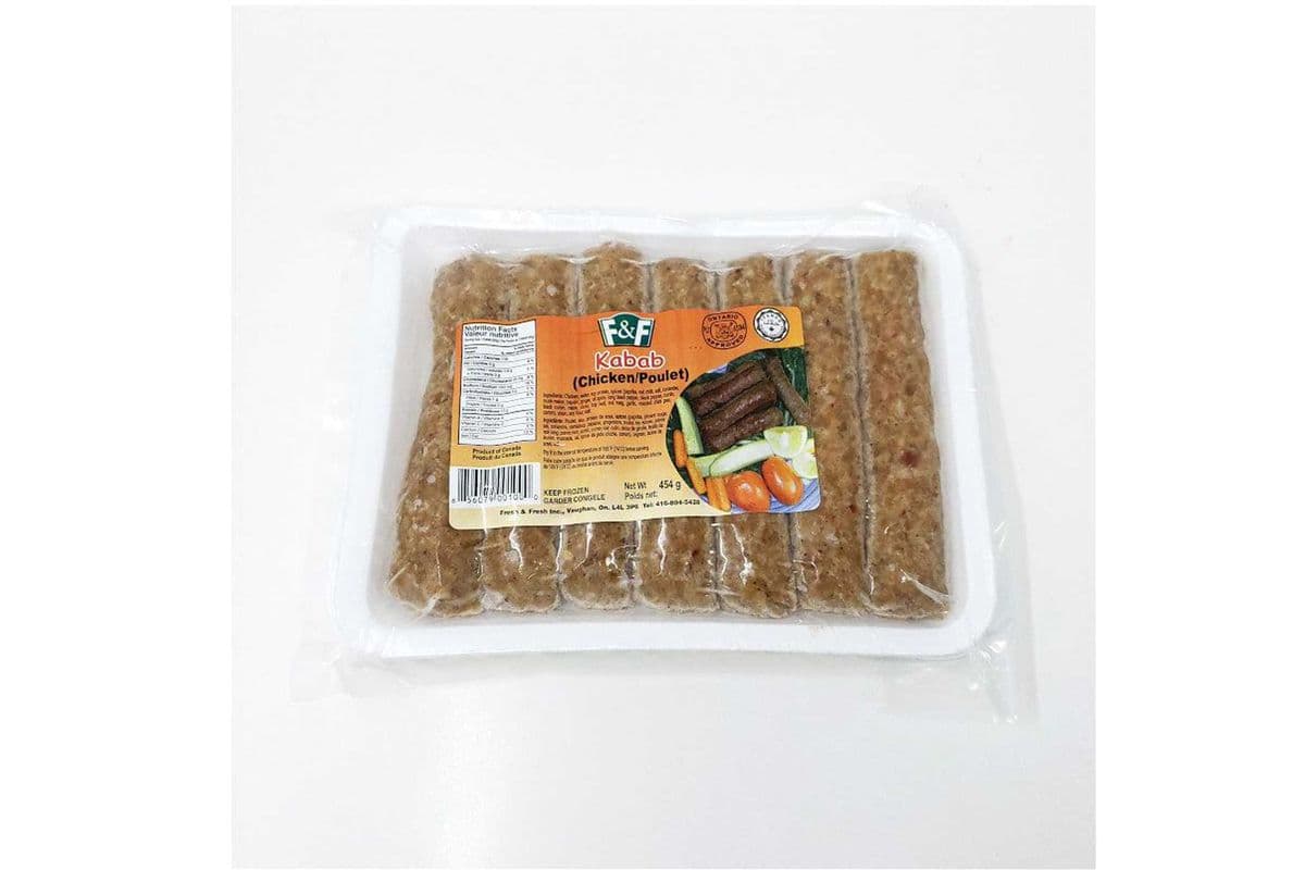 F&F Chicken Kabab (454 g)