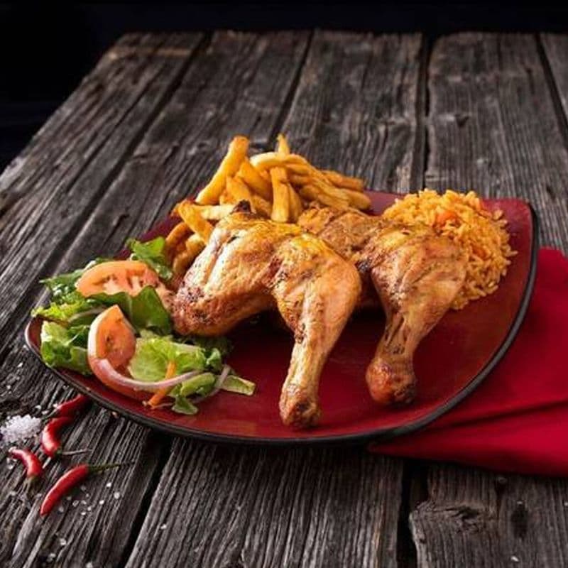 2 cuisses de poulet / 2 Chicken Legs