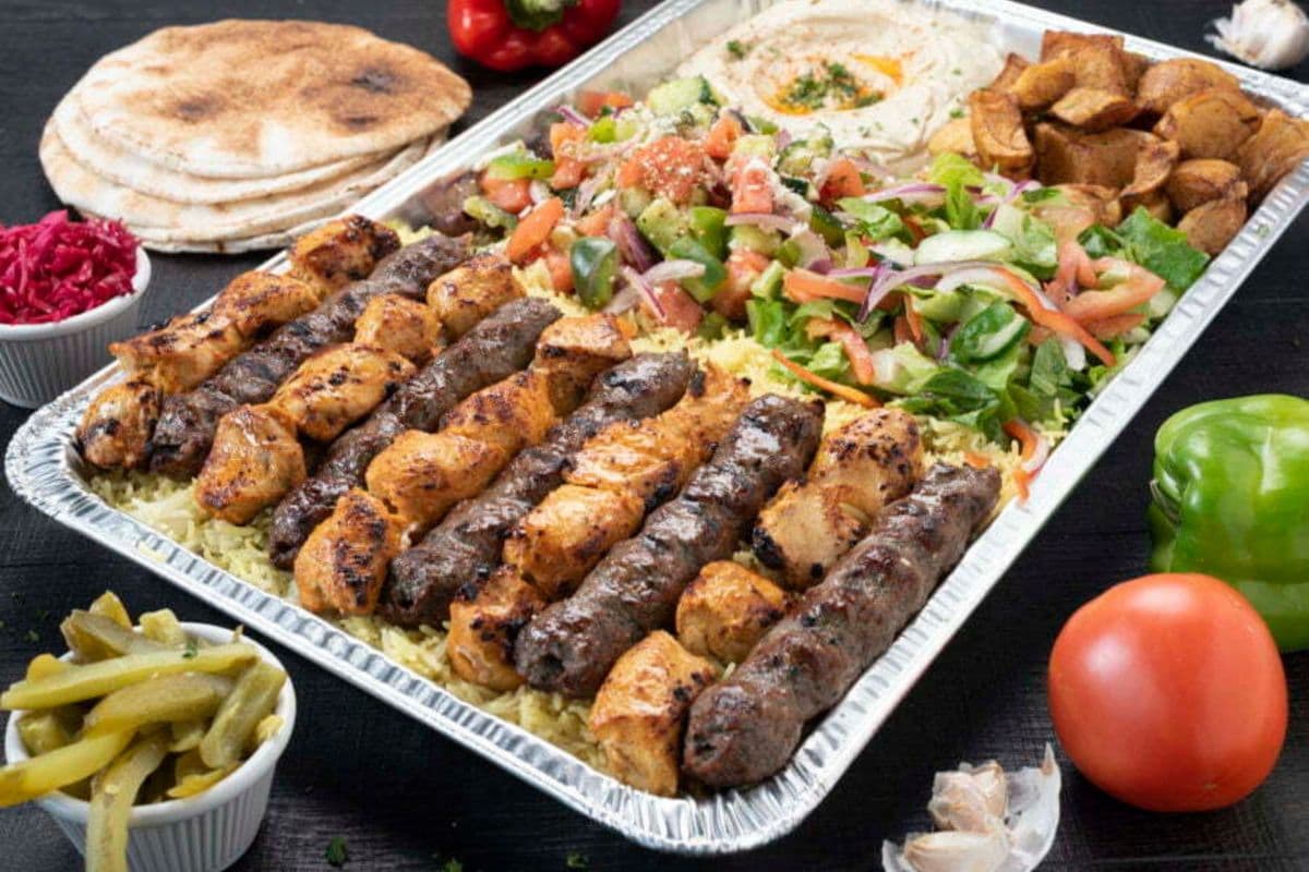 Family BBQ Plate for 4
