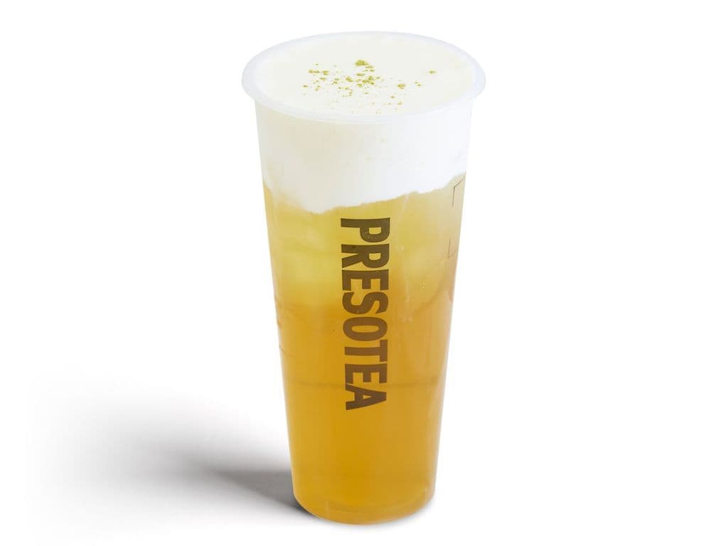 Salted Milk Foam Camellia Green Tea