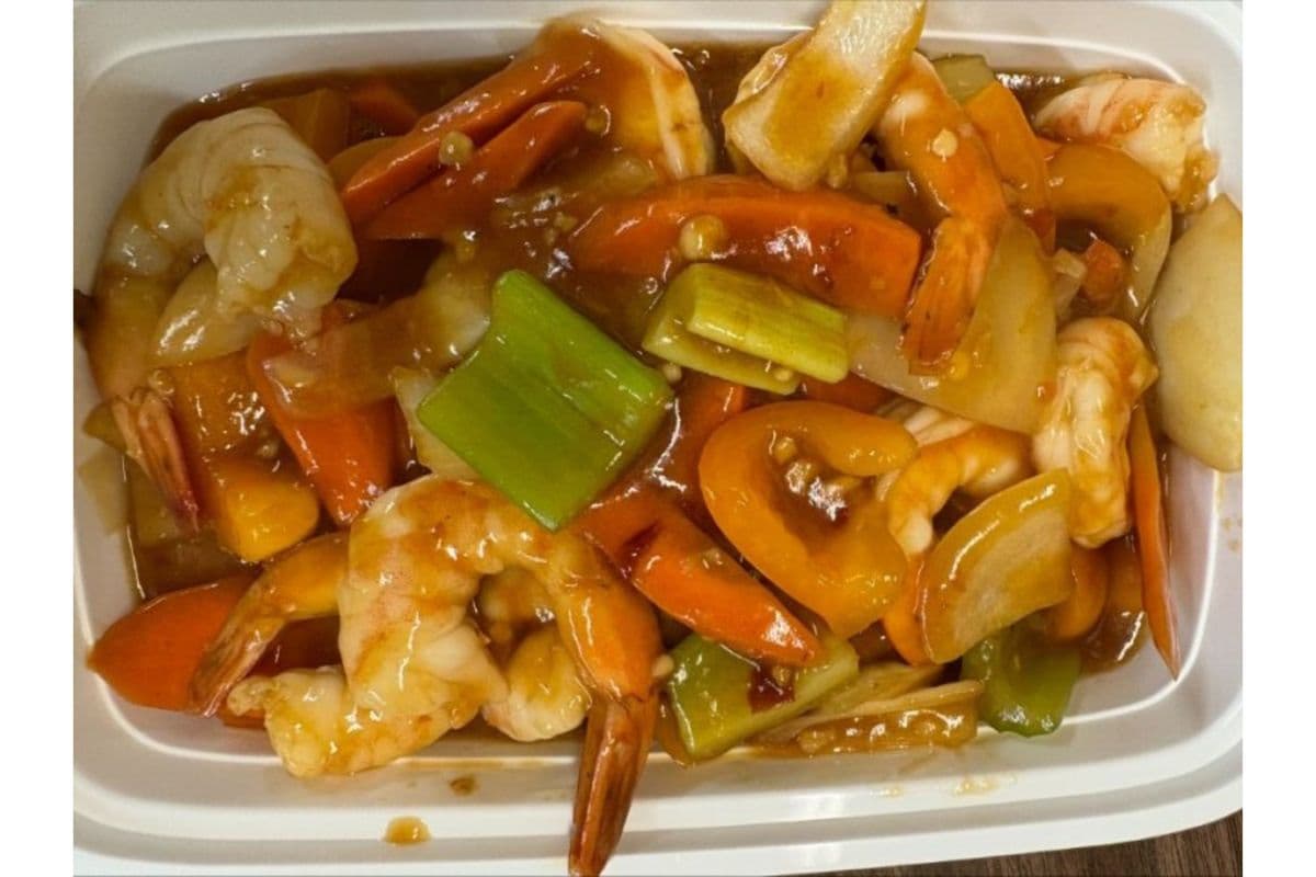 50. Szechuan Shrimp (14 pcs)