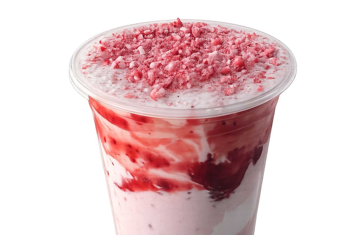 Strawberry Milkshake (16 oz)