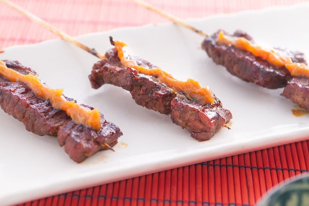 Saikyo Miso Beef (2 skewers)