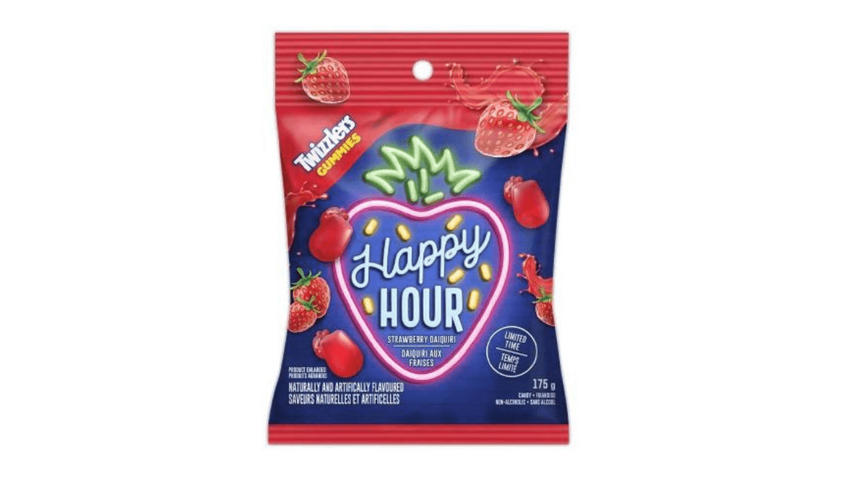 Twizzlers Happy Hour - Daiquiri Aux Fraises/Strawberry Daiquiri 175g