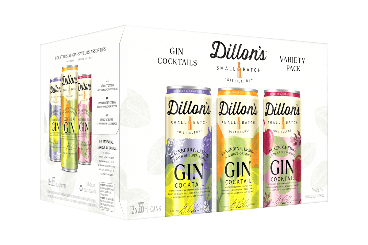 Dillon's - Gin Variety Pack (12 x 355ml)