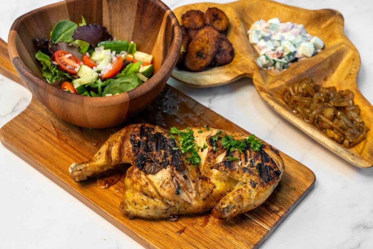 Assiette demi poulet / Half Chicken Plate