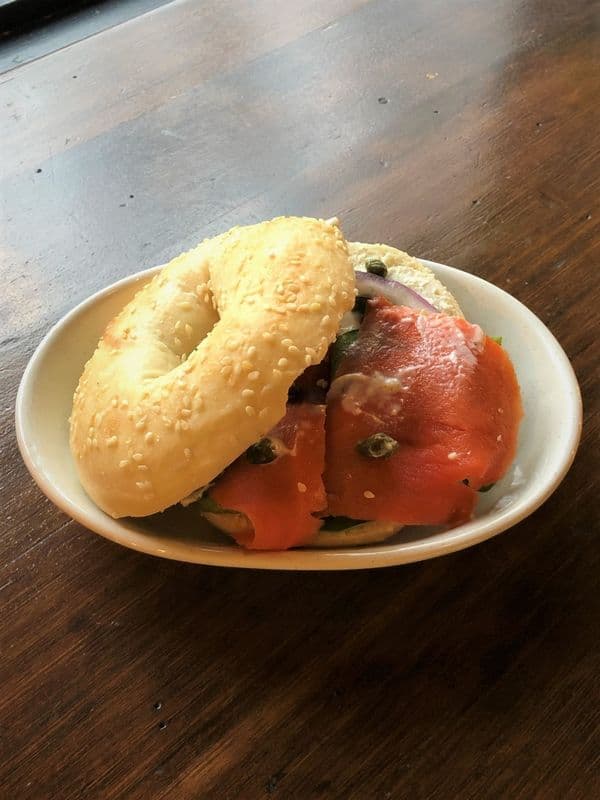 Smoked Salmon Bagel