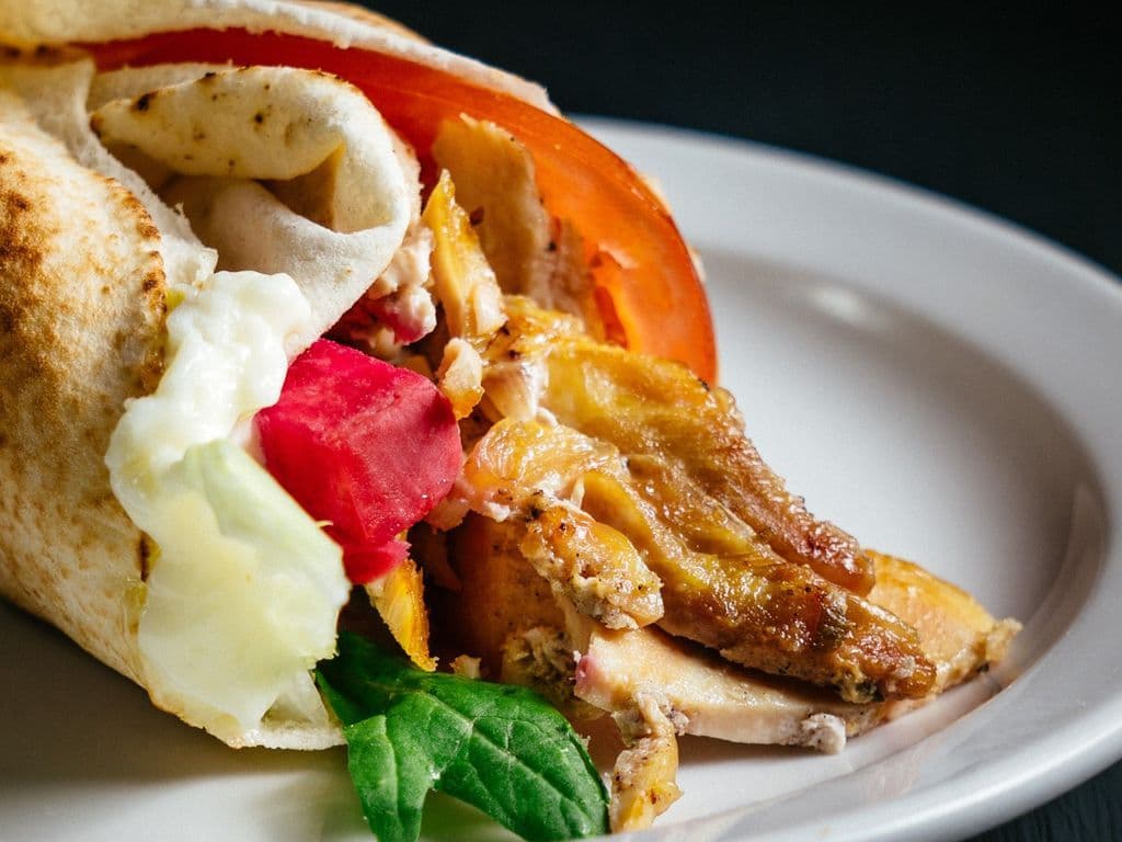 Shawarma chicken trio