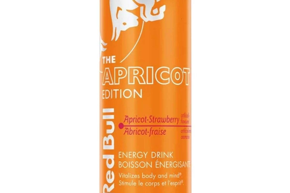 Red Bull Limited Edition Apricot Strawberry (orange can) (250 ml)
