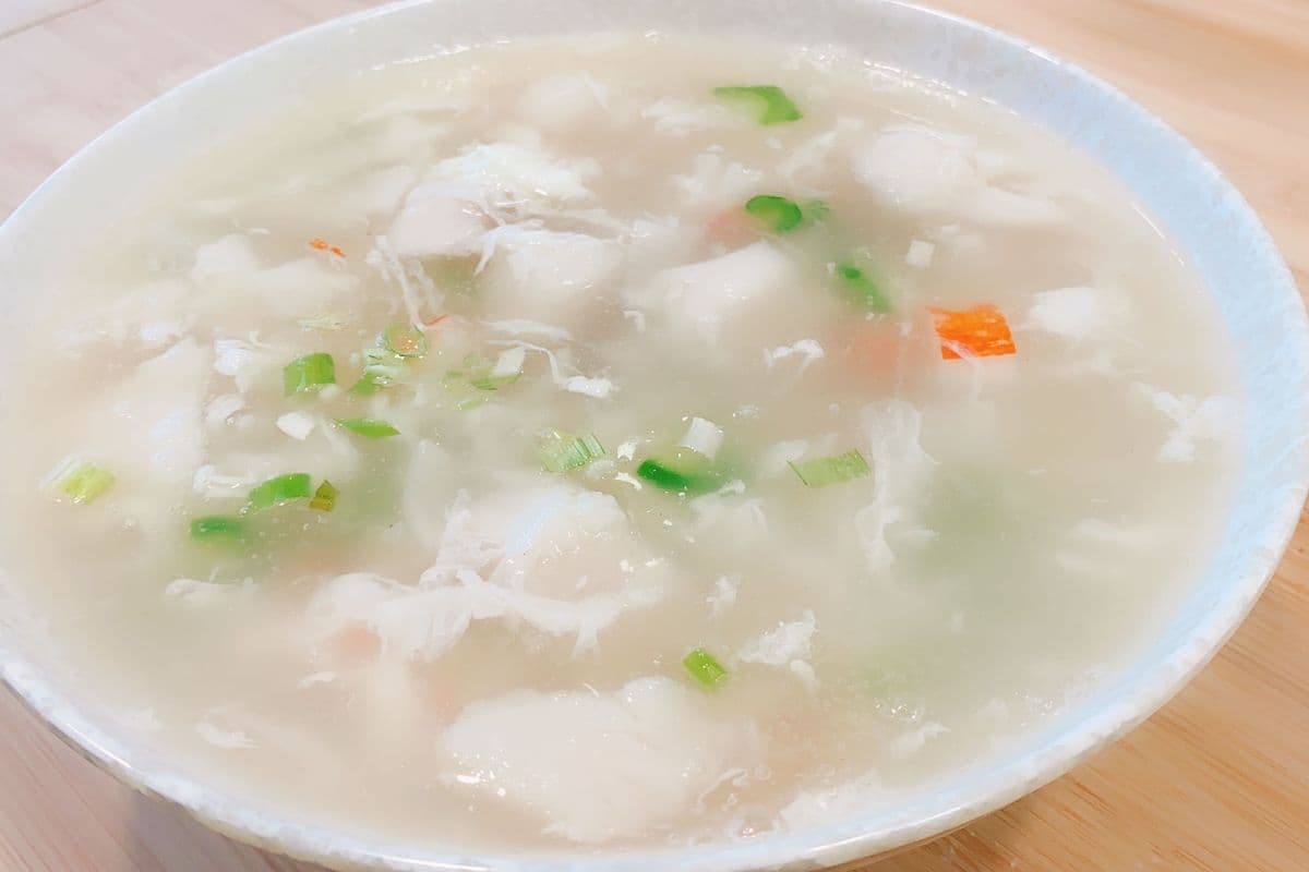 31.Crab Meat and Fish Soup