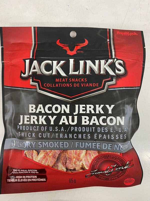 Jack Links Meat Snacks Bacon Jerky