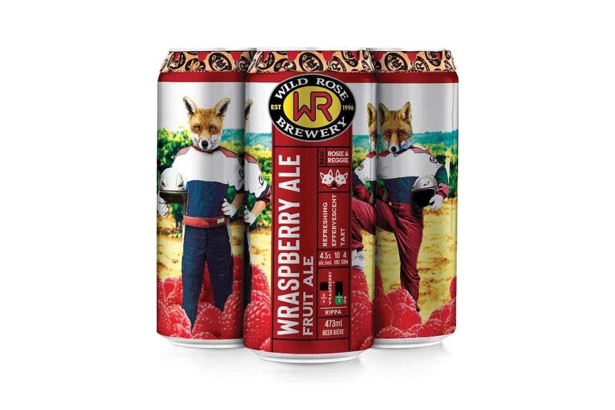 Wild Rose Wraspberry (4 x 473 ml Cans)