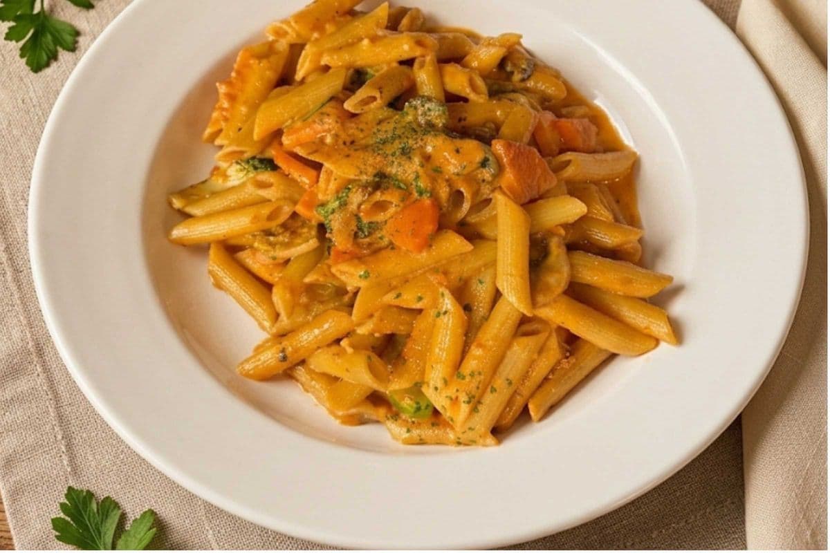 Penne Verde Rose
