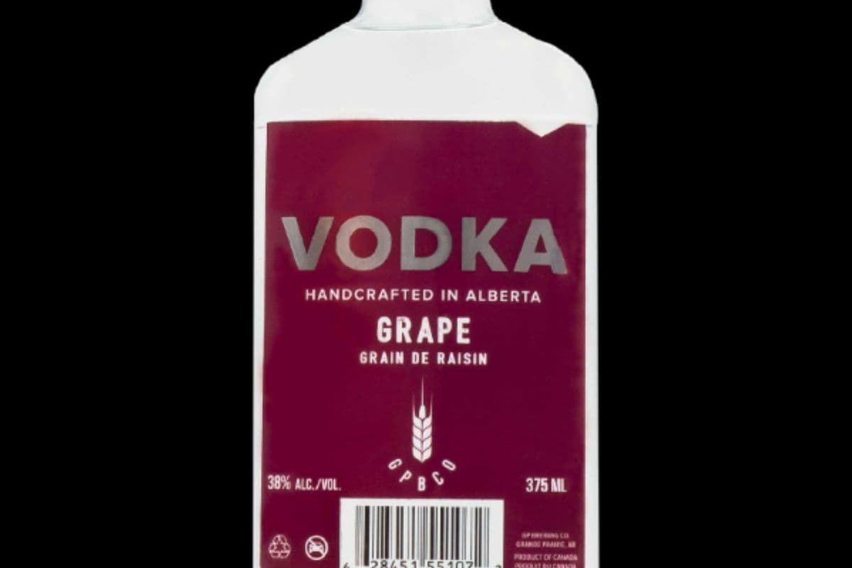 GP Vodka - Grape (1 x 375ml Bottle)