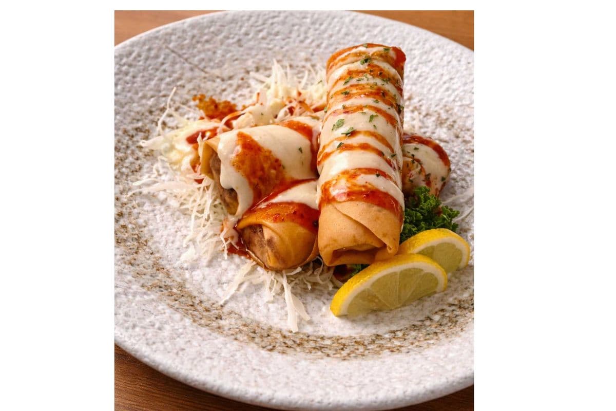 House-made Crispy Japchae Spring Rolls (3 pcs)