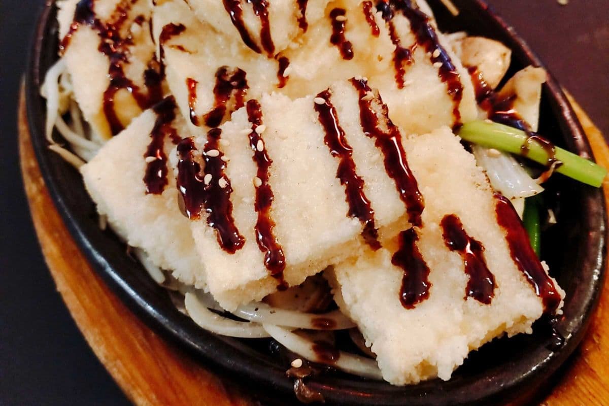Tofu Teriyaki With Rice