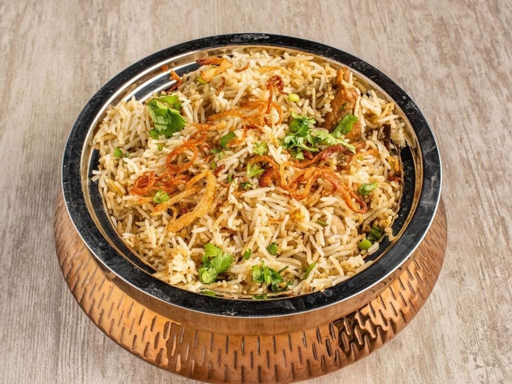 Hyderabadi Chicken Dum Biryani