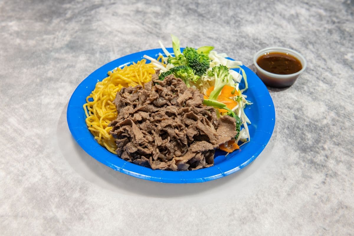 4. Teriyaki Beef, Noodle, and Vegetables