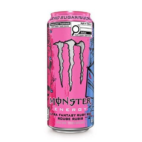 Monster Ultra Fantasy Ruby Red Punch 473ml