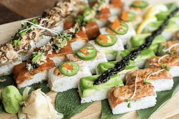 Five Style Press Sushi Combo