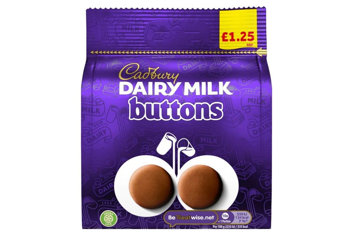 Dairy Milk Buttons