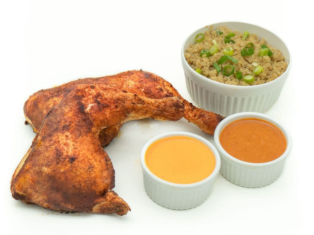 HALF CHICKEN TWO LEGS MEAL