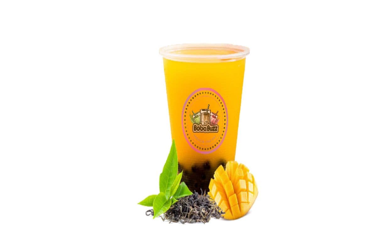 Mango Green Tea with Pearl