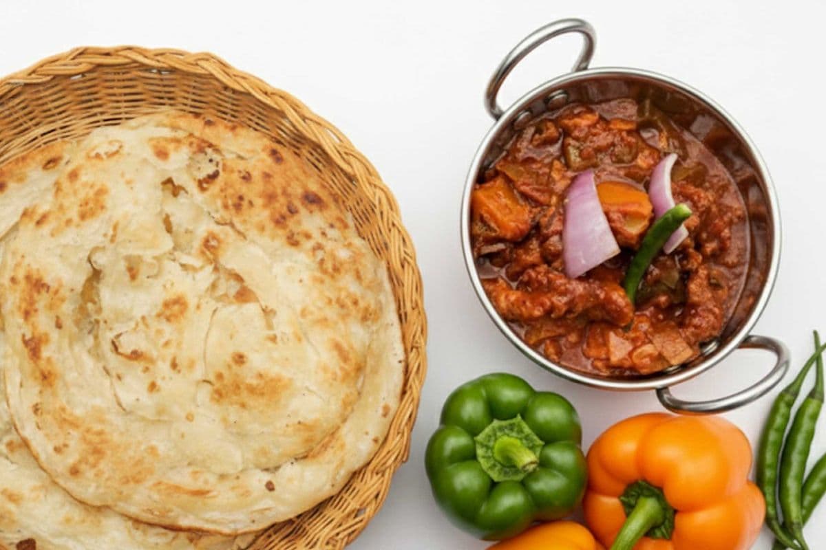 Porotta (2 Nos.) & Chilli Chicken