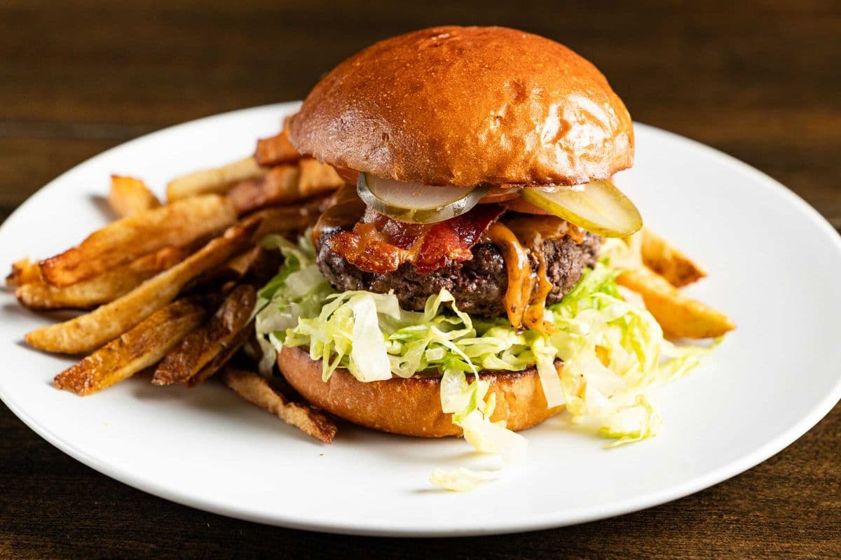 Burger au fromage et bacon / Bacon Cheeseburger