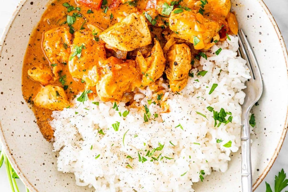 Chicken Currey Rice Bowl