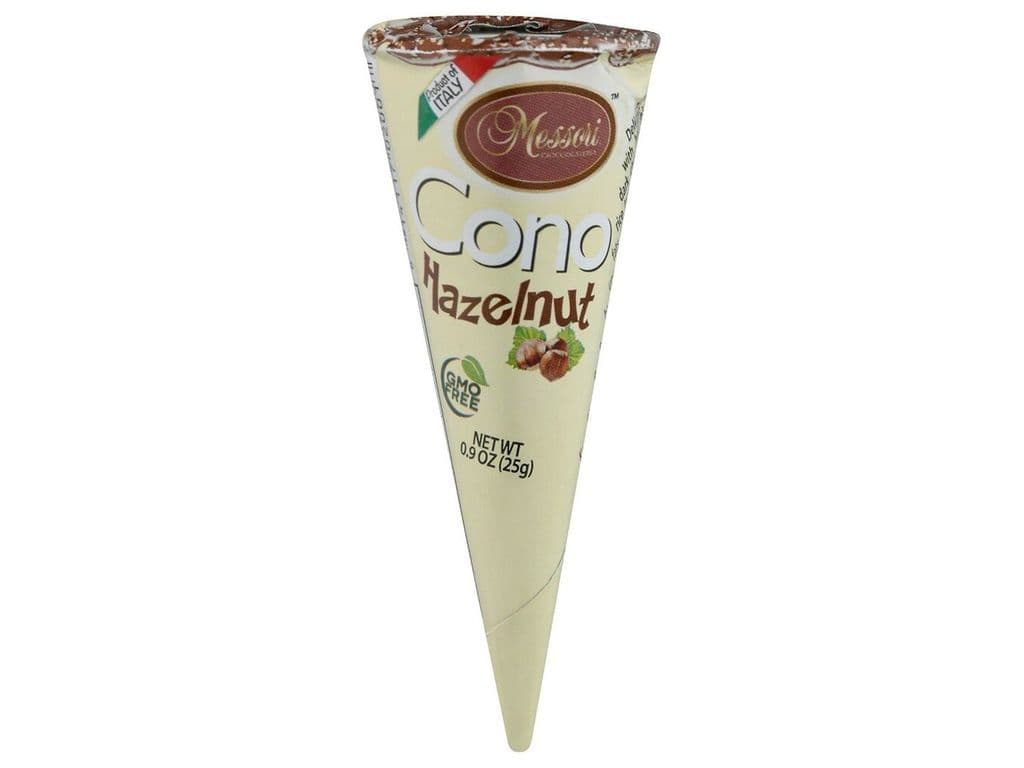 Messori Cono Hazelnut Cream Chocolate Waffle Cone 25g
