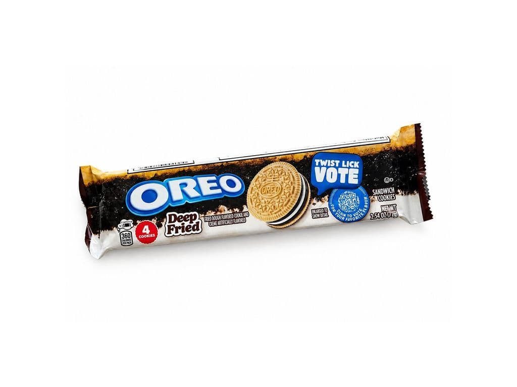 Oreo Deep Fried Flavoured Cream Sandwich Cookies 72g