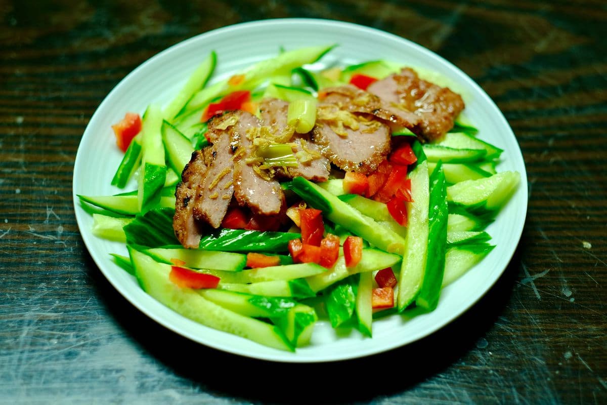 18. Cucumber Salad / GỎI DƯA LEO