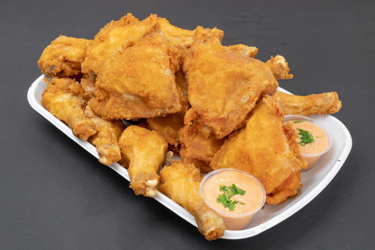 Fried Chicken Platter (10 pcs)