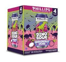 PHILLIPS BREWING DINOSOUR DRAGONFRUIT 4 CAN (4 x 473ML)