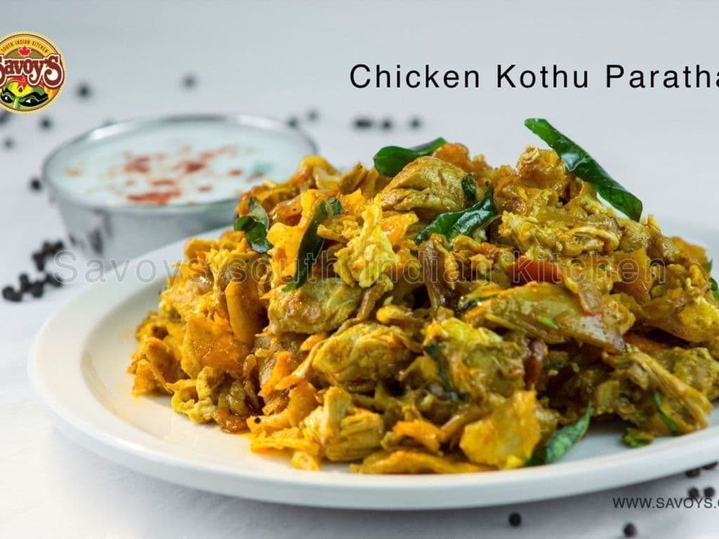 Chicken Kothu Porotta